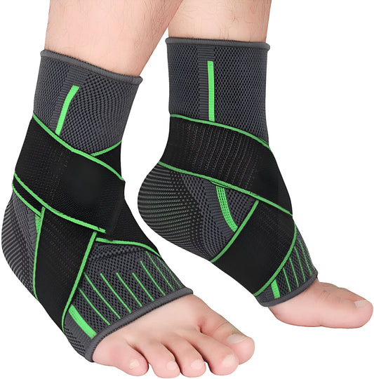 nkle Support Brace – Compression Sleeve for Pain Relief, Stability & Sports Protection