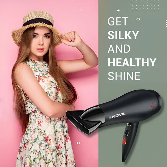 Nova 1800W Professional Hair Dryer – Fast Drying, Salon Finish